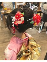 ヴァンクシー バイ ルナ(VANKCY by Luna) 【ネオリーブプラス 向ヶ丘遊園】七五三 新日本髪 日本髪