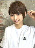 ひし形 好印象◎小顔 エッジショートくびれセミディ横浜