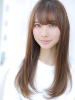 アグ ヘアー フラッグ 佐久店(Agu hair flag)&nbsp;広がらないサラツヤレイヤーロング