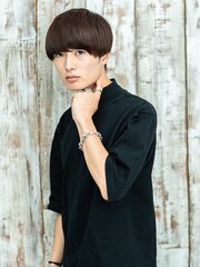 men'shairこなれマッシュ