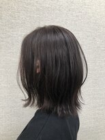 ビューティーサロン コマ(koma)&nbsp;大人ボブ☆くびれ外ハネ×透け感ダークアッシュ