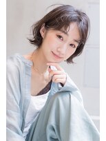 アメリ 新宿(Ameri)&nbsp;Ameri 大人ゆるふわショートボブ　イルミナカラー　【新宿】