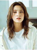 ランダムウェーブベージュ20代/30代/40代/50代/庭瀬