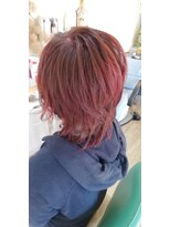 リプレシンクヘアー エアリーマッシュウルフ