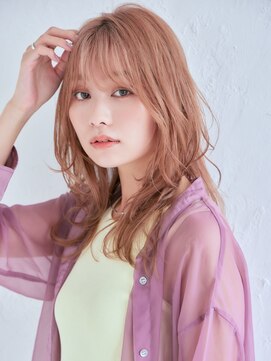 リトル ソルト 渋谷(little×salt) アプリコットカール