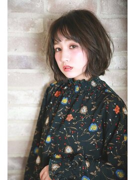 クロワ(croix) 【croix】フェアリーボブ×赤み撲滅カラー 似合わせカット