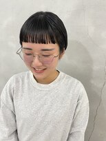 エンドリンク(endlink)&nbsp;ボブ風耳かけショート×前髪パッツン