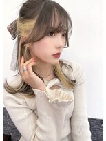 リコバイアフロート(riko by afloat)&nbsp;エギョモリ/フレンチガーリー/韓国風ヘア/イヤリングカラー