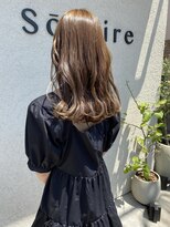 スーリール 姪浜店(Sourire)&nbsp;大人かわいいペールベージュ【sourire 神田】