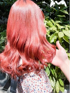 ミシェリー(misherry) 美髪こなれミディアプリコット大人かわいいワンホン韓国風艶々