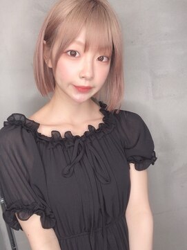ピープスアンドスー 表参道 渋谷(Peeps&Suu.) ぱっつんボブ/大人可愛い/切りっぱなし/20代/30代￥40代