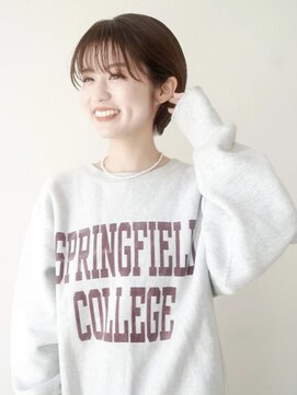 ガーランドツー(Garland 2F) ♪大人可愛い小顔ショートマッシュショートチョコレートカラー