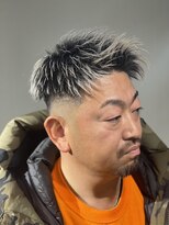 ハイトーンイケおじ　ジェットモヒカン　フェード