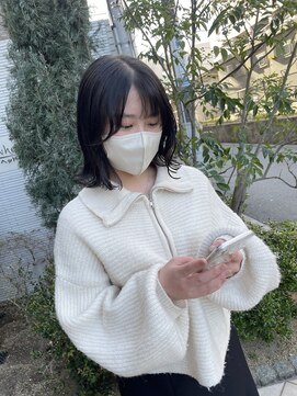 ケア アンド デザイン ココロ(care&design KOKORO) 顔周りが可愛いボブ♪♪