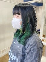 ホワイト 梅田(white)&nbsp;＊インナー＊エメラルドグリーン