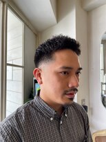 アミュレ(Amule)&nbsp;フェードショートツイストスパイラルパーマベリショバーバー風