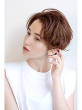 リル 川西(LiL') ☆LiL'  センター流し×マッシュショート