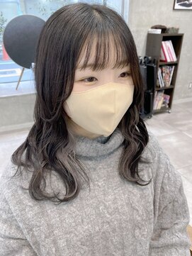 ラック 本厚木店(LUCK) イヤリングカラー/ケアブリーチ【飯田昌輝】
