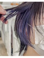 ゴウトゥデイ 横須賀店(GO TODAY)&nbsp;ウルフカット / ラベンダーカラー #イヤリングカラー