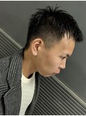 大人の刈り上げ