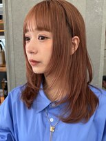 ロンドワン 三宮元町(Lond one)&nbsp;レイヤーカット/韓国レイヤー/ロング/ブリーチなしダブルカラー