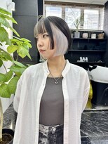 チュダック(ChuDuck)&nbsp;韓国風《ペールシルバー》ハイトーン/ケアブリーチ/ダブルカラー