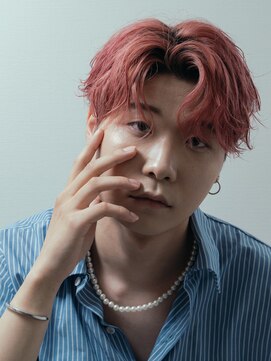 バック(BUCK) 韓国風リバースセンターパート