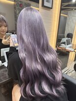 ラピス 大阪アメ村店(Lapis)&nbsp;色落ちまで綺麗艶感ラベンダーシルバー