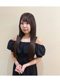 髪質改善カラー&最高級人毛レミーシールエクステロングヘアー♪