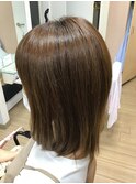 ブリーチした髪にストレートパーマは無理?ちゃんと出来ました!
