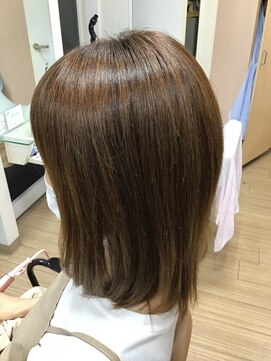 フープ(hoop) ブリーチした髪にストレートパーマは無理?ちゃんと出来ました!