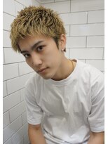 フリーク バーバーショップ 都島店(FREAK BARBER SHOP)&nbsp;MEN’S HAIR/スパイキーショー ト/ブルーブラック/O