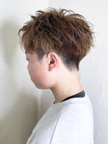 レイール 下北沢(Reir)&nbsp;【Reir_下北沢】*メンズショート＋刈り上げ＋ベージュ*