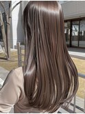 グレージュカラー【髪質改善コース】ダメージレスカラー
