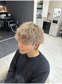 ブリーチパーマ/メンズパーマ/波巻きパーマ/尼崎