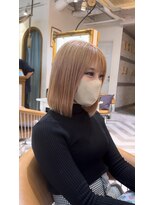 ロンドアベニール 北千住(Lond avenir)&nbsp;レイヤーカット/レイヤー/韓国/顔周り/前髪パーマ/北千住/北千住
