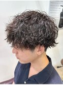 波巻きパーマ波巻きスパイラルパーマツイストスパイラルパーマ