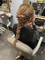 ハナハナプラス(hana hana+)&nbsp;編みおろしアレンジ