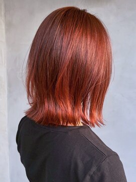 ビスクヘアデザイン(bisq hair design) ピンクブラウン　艶髪　髪質改善　韓国風　顔まわり　顔周り