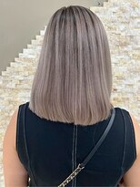 アンククロス 表参道(ANKH CROSS)&nbsp;ハイトーンシルバーアッシュ/ロング/ケアカラー