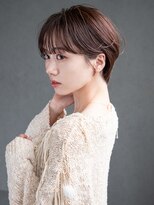 アイティーバイアルバム 藤沢店(IT by ALBUM)&nbsp;前髪カットショートミルクティーホワイトベージュ_F40149