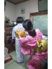浴衣着付け　6,500円→5,500円