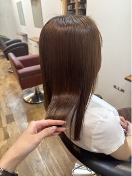 シャンティ 質感再整ストレート