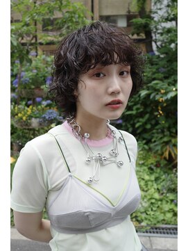 マッシュ 北堀江(MASHU) 似合わせウルフパーマ