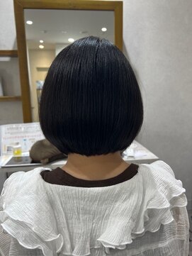 ディックス 佐倉店(dix) 乾かすだけでまとまるボブ