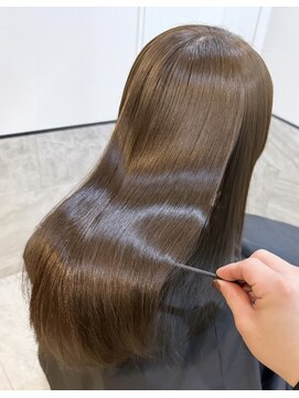 アルトラ(ALTLA) グレージュブラウン+髪質改善トリートメント