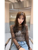 ハローバイシー 仙台(Hello by Sea)&nbsp;ナチュラル韓国レイヤー × 透けバングで柔らか小顔ヘア