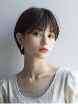 ロッソ ヘアアンドスパ 谷塚店(Rosso Hair&SPA)&nbsp;前髪顔まわりカット/外ハネボブ/丸みボブ/ショートボブ