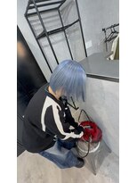イースブルー 高松店(Y’s Blue)&nbsp;水色×ボブ