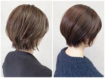 メグロ 相模大野(MEGURO)の写真/再現性の高い技術力で大人ショートボブを実現！顔周りや前髪も細かい部分まで似合わせをご提案♪[相模大野]